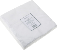 Spunlace napkins, white, 20 x 20 cm (100 pcs) DEWAL 00-144