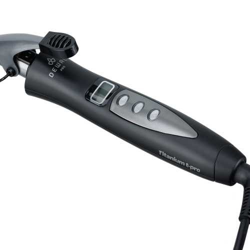 Curling iron with temperature control (19 mm) TITANIUM T PRO DEWAL 03-19T