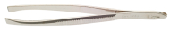 Straight tweezers, nickel-plated DEWAL 062