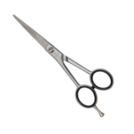 Hairdressing scissors BASIC STEP straight micro-serrated 5.5" left-handed DEWAL 288/5,5