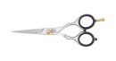 Hairdressing scissors BASIC STEP straight micro-serrated 5" DEWAL 4444/5N