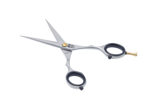 Hairdressing scissors BASIC STEP straight micro-serrated 5" DEWAL 4444/5N