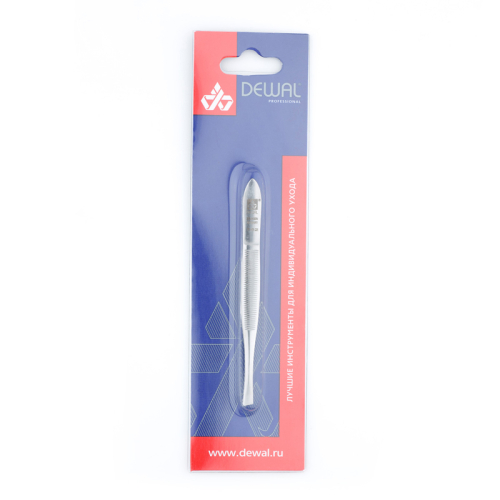 Slant tweezers, nickel-plated DEWAL 762