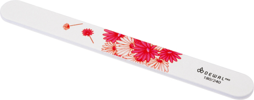 Nail file Design Edition, straight, 180/240, 18 cm DEWAL 9102864