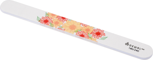 Nail file Design Edition, straight, 180/240, 18 cm DEWAL 9102865