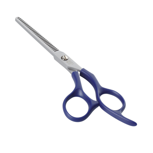 Hairdressing scissors EASY STEP thinning 5.5" DEWAL 9650ASN-BL