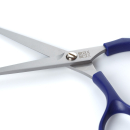 Hairdressing scissors EASY STEP straight micro-serrated 5.5" DEWAL 9650SV-BL-5.5