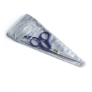 Hairdressing scissors EASY STEP straight micro-serrated 5.5" DEWAL 9650SV-BL-5.5