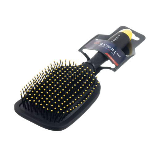 Massage brush BANANA BLACK DEWAL BNN80