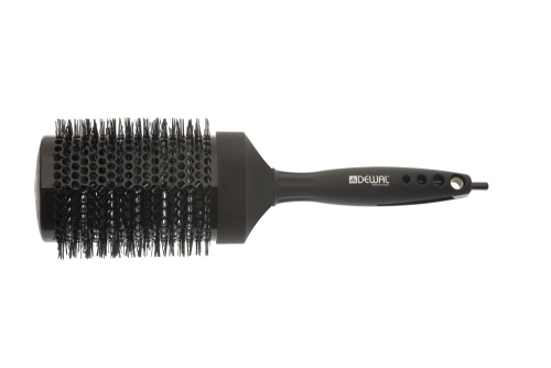 Thermobrush with tail BLACK MAGIC d 65/80 mm DEWAL BRBM65