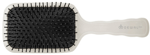 Massage paddle brush DEWAL BRGB15white