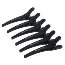 Hair clip narrow, metal, 5,5 cm (12 pcs) DEWAL CL-35859