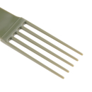 Comb for backcombing "ECONOMY OLIVE" DEWAL CO-6505OLIVE