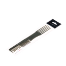 Comb for backcombing "ECONOMY OLIVE" DEWAL CO-6505OLIVE