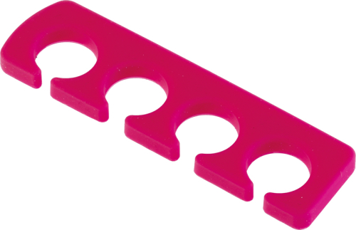 Toe separators, silicone pink (2 pcs/pack) DEWAL GTS-02