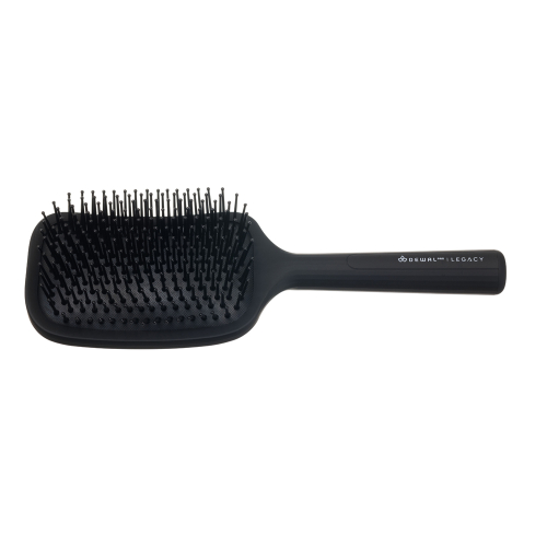 Massage brush BANANA BLACK DEWAL LD-25