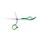 Hairdressing scissors COLOUR STEP straight 5.5" DEWAL ML55-GN