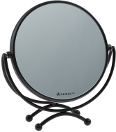 Cosmetic mirror (18,5 x 19 cm) DEWAL MR-320black