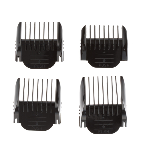 Set of combs for hair clipper 03-075 COMPLETE (3 mm, 6 mm, 9 mm, 12 mm) DEWAL N-075