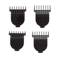 Set of combs for hair clipper 03-076 COMPLETE MINI (1,5 mm, 3 mm, 4,5 mm, 6 mm) DEWAL N-076