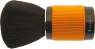 Neck brush (sheep bristles) DEWAL NB001Orange