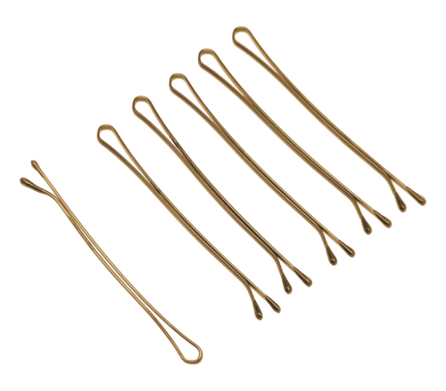 Invisibles 50 mm, straight, brown (24 pcs) DEWAL SLN50P-3/24