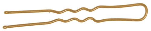 Hair pins 45 mm, wavy, golden (200 g) DEWAL SLT45V-5/200