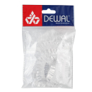 Disposable ear protectors, polyethylene (100 pcs) DEWAL T-1508/100