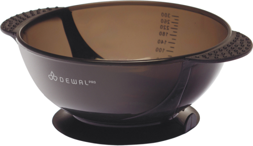 Tinting bowl with rubber insert 300 ml DEWAL T-18black