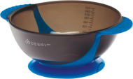 Tinting bowl with rubber insert 300 ml DEWAL T-18blue