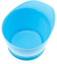 Tinting bowl, blue, with handle and rubber insert 320 ml DEWAL T-21blue