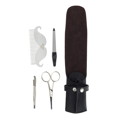 Men tools set for beard, moustache and nails DEWAL 1762MEN-B