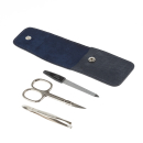 Manicure set of 3 tools DEWAL 900BLUE