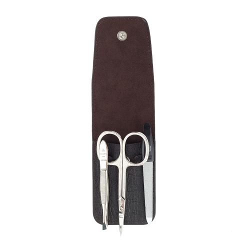 Manicure set of 3 tools DEWAL 900BROWN