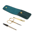 Manicure set of 3 tools DEWAL 900GREEN