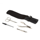 Manicure set of 4 tools DEWAL 901BLACK