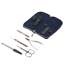 Manicure set of 5 tools DEWAL 902BLUE