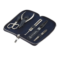 Manicure set of 5 tools DEWAL 902BLUE