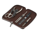 Manicure set of 5 tools DEWAL 902BROWN