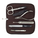 Manicure set of 5 tools DEWAL 902BROWN