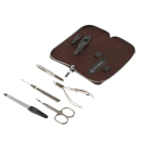 Manicure set of 5 tools DEWAL 902BROWN