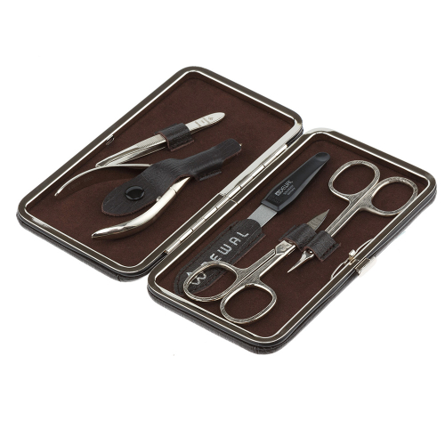 Manicure set of 5 tools DEWAL 903BROWN