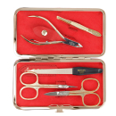 Manicure set of 5 tools DEWAL 903RED