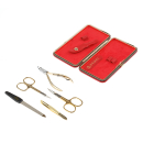 Manicure set of 5 tools DEWAL 903RED