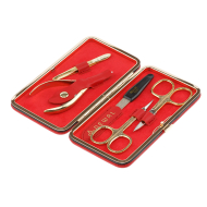 Manicure set of 5 tools DEWAL 903RED