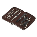 Manicure set of 7 tools DEWAL 904BROWN