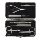 Manicure set of 7 tools DEWAL 905BLACK