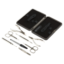 Manicure set of 8 tools DEWAL 906BLACK